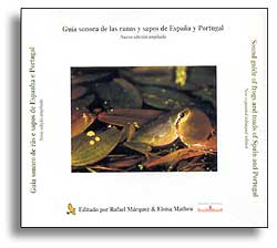 CD GUÍA SONORA DE LAS RANAS Y SAPOS DE ESPAÑA Y PORTUGAL 1