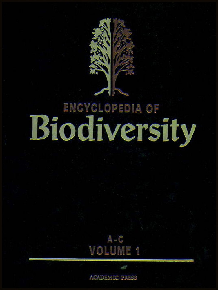 ENCYCLOPEDIA OF BIODIVERSITY. FIVE VOLUME SET 1