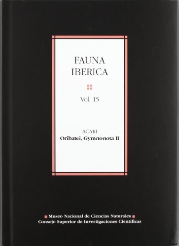 FAUNA IBÉRICA, VOL. 15. ACARI. ORIBATEI, GYMNONOTA II 1