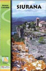 MAPA PIOLET 1:10.000. SIURANA 1