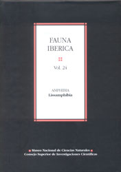FAUNA IBÉRICA, VOL. 24. AMPHIBIA. LISSAMPHIBIA 1