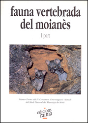 FAUNA VERTEBRADA DEL MOIANÈS.  I PART 1