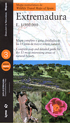 MAPA ECOTURÍSTICO DE EXTREMADURA. E. 1/300.000 1