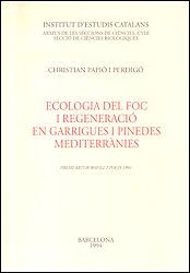 ECOLOGIA DEL FOC I REGENERACIÓ EN GARRIGUES I PINEDES MEDITERRÀNIES 1