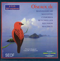 4CD OISEAUX DE MADAGASCAR, COMORES, SEYCHELLES, RÉUNION, MAURICE 1