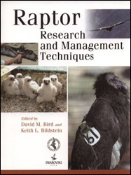 RAPTOR RESEARCH AND MANAGEMENT TECHNIQUES 1