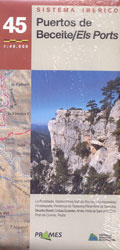 PUERTOS DE BECEITE / ELS PORTS. MAPA EXCURSIONISTA 1:40.000 1