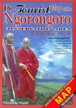MAP OF THE NGORONGORO. CONSERVATION AREA 1