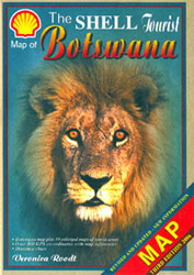 MAP OF BOTSWANA 1