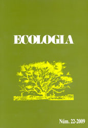 ECOLOGÍA. NÚM. 22-2009 1