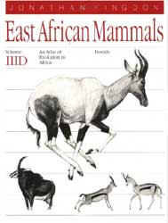EAST AFRICAN MAMMALS. AN ATLAS OF EVOLUTION IN AFRICA . VOLUME III D. BOVIDS 1