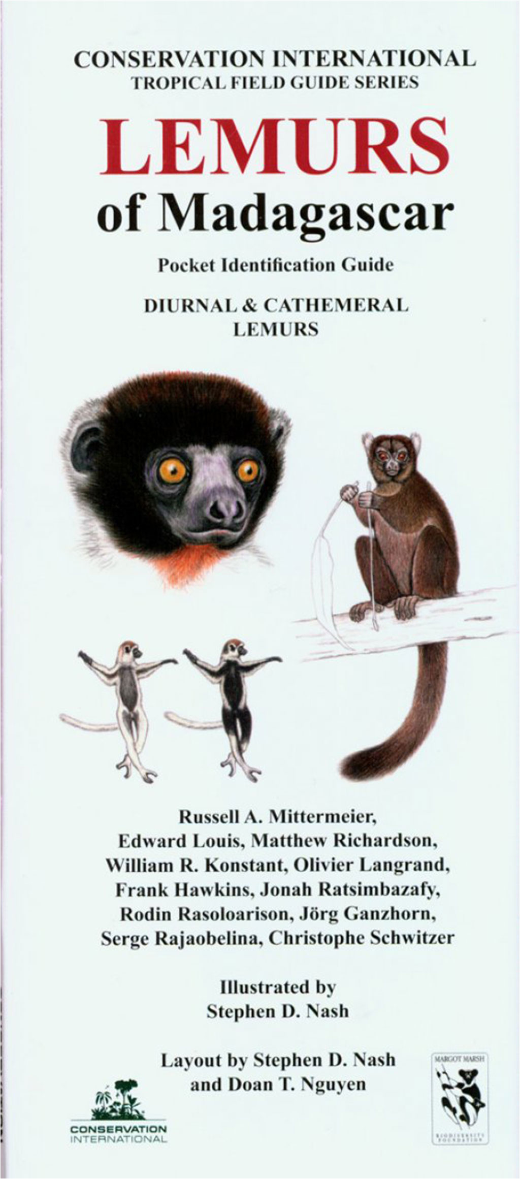 LEMURS OF MADAGASCAR. DIURNAL &AMP; CATHEMERAL LEMURS: POCKET IDENTIFICATION GUIDE 1