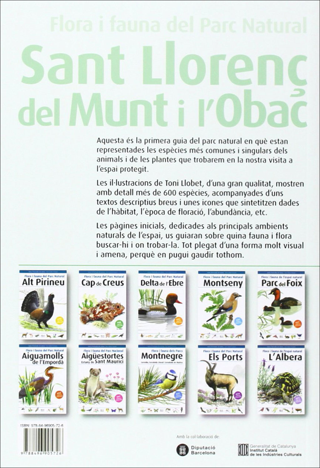 FLORA I FAUNA DEL PARC NATURAL. SANT LLORENÇ DEL MUNT I L'OBAC 2