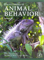 THE ENCYCLOPEDIA OF ANIMAL BEHAVIOR. 3 VOLUME SET 1