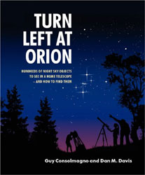 TURN LEFT AT ORION. HUNDREDS OF NIGHT SKY OBJECTS TO SEE IN A HOME TELESCOPE - AND HOW TO FIND THEM 1