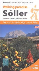 MAPA ALPINA 1:15.000. WALKING PARADISE SÓLLER. FORNALUTX-DEIÀ-CALA TUENT-CÚBER (MAPA Y GUÍA) 1