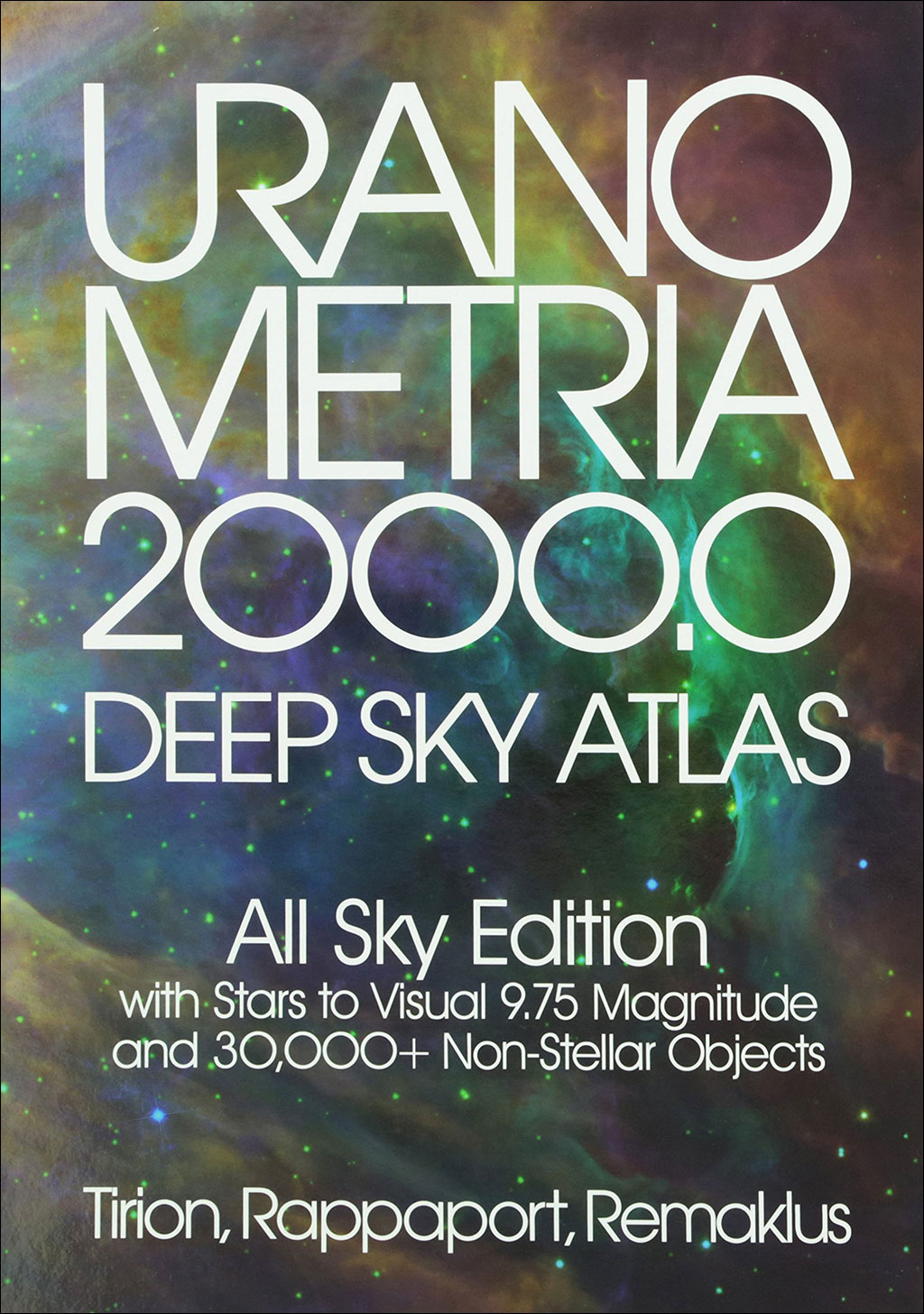 URANOMETRIA 2000.0 - ALL SKY ATLAS. ALL SKY EDITION 1