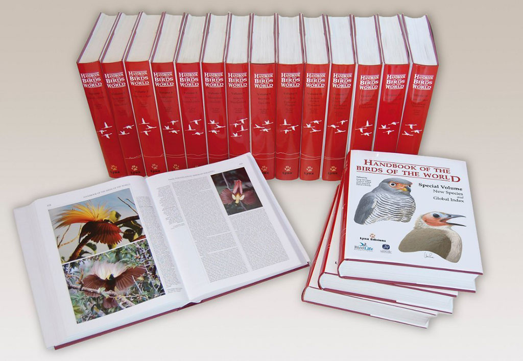 HANDBOOK OF THE BIRDS OF THE WORLD. SET  COLECCIÓN COMPLETA Y VOLUMEN ESPECIAL 1