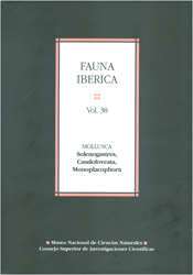 FAUNA IBERICA. VOL 38. MOLLUSCA SOLENOGASTRES, CAUDOFOVEATA, MONOPLACOPHORA 1