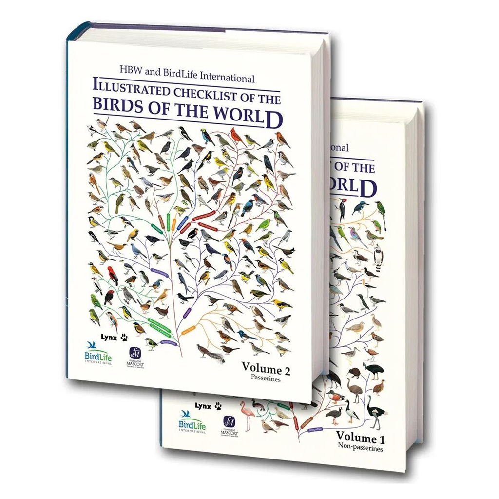 HBW AND BIRDLIFE INTERNATIONAL ILLUSTRATED CHECKLIST OF THE BIRDS OF THE WORLD. SET DE DOS VOLÚMENES 1