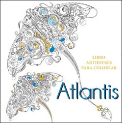 ATLANTIS. LIBRO ANTIESTRÉS PARA COLOREAR 1