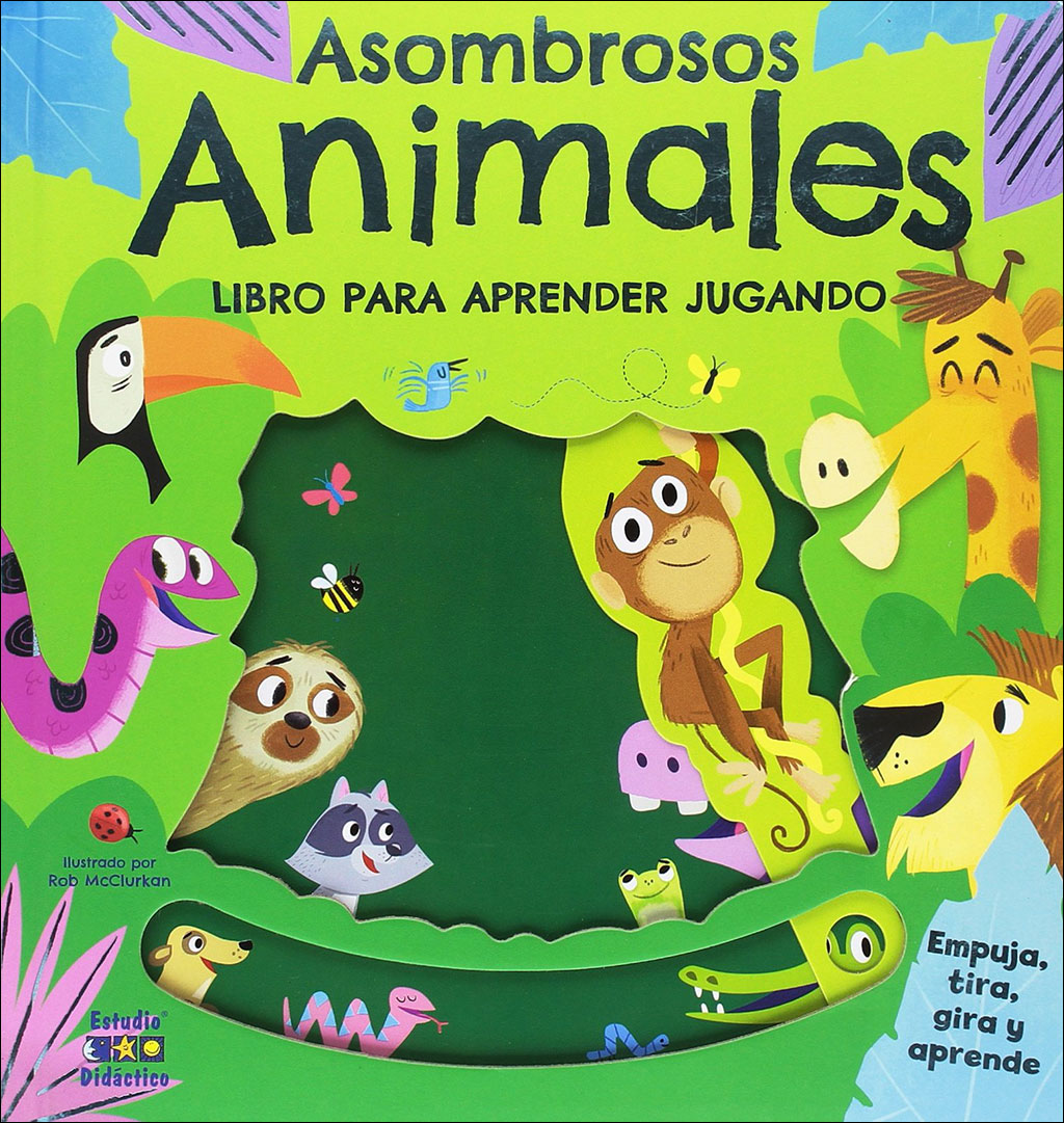 ASOMBROSOS ANIMALES. LIBRO PARA APRENDER JUGANDO. 1