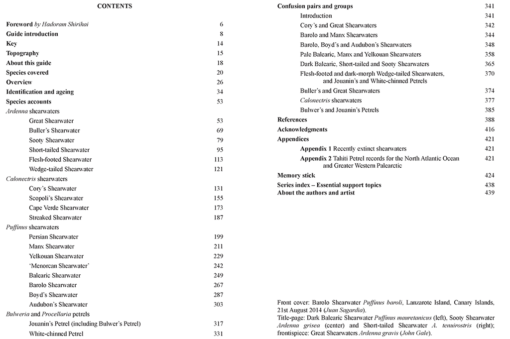 MULTIMEDIA IDENTIFICATION GUIDE TO NORTH ATLANTIC SEABIRDS. SHEARWATERS. JOUANIN'S &AMP; WHITE-CHINNED PETRELS 2