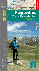 MAPA ALPINA 1:25.000 PUIGPEDRÒS, TOSSA PLANA DE LLES CERDANYA 1