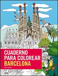 CUADERNO PARA COLOREAR BARCELONA 1