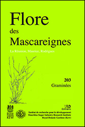 FLORE DES MASCAREIGNES. VOL. 203 GRAMINÉES 1