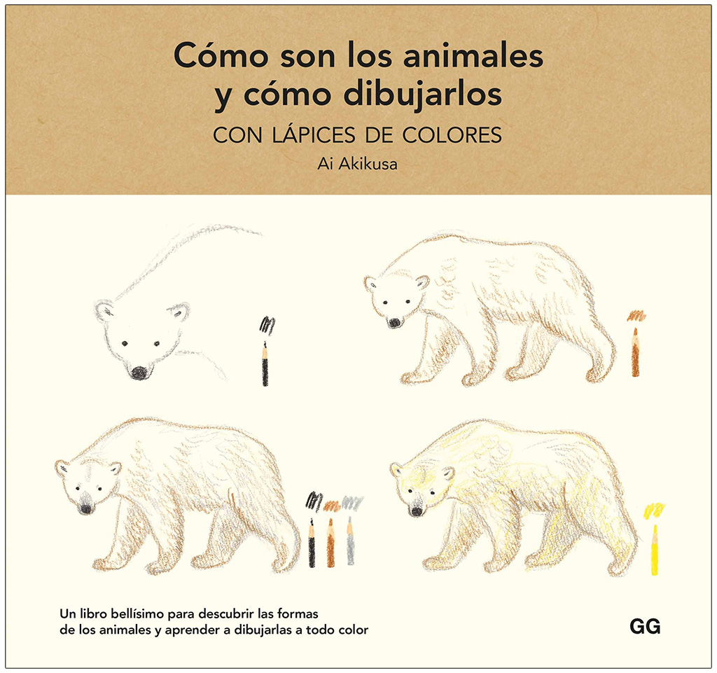 CÓMO SON LOS ANIMALES Y CÓMO DIBUJARLOS CON LÁPICES DE COLORES 1