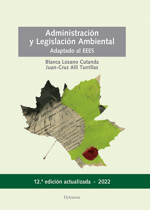 ADMINISTRACIÓN Y LEGISLACIÓN AMBIENTAL ADAPTADO AL EEES (2022) 1