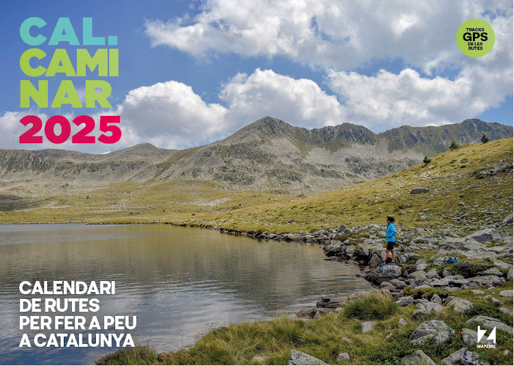 CALENDARI MAPZINE 2025 CAL CAMINAR. CALENDARI DE RUTES PER FER A PEU A CATALUNYA 1