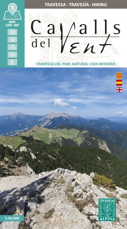 CAVALLS DEL VENT. MAPA OFICIAL DE LA TRAVESSA 1