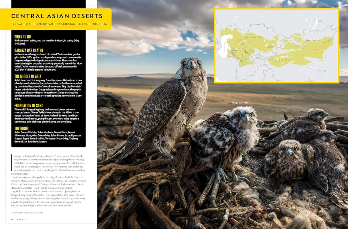 NATIONAL GEOGRAPHIC BIRDER'S ATLAS OF THE WORLD 3