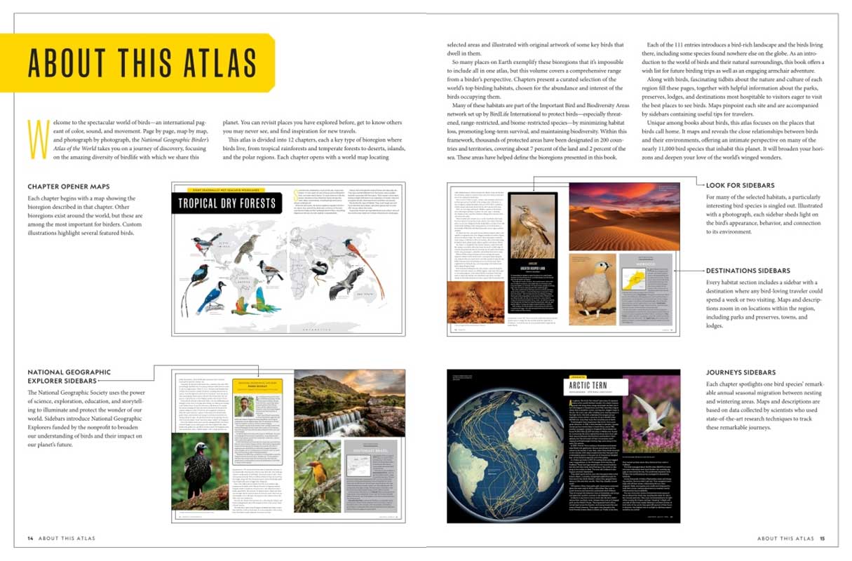 NATIONAL GEOGRAPHIC BIRDER'S ATLAS OF THE WORLD 3