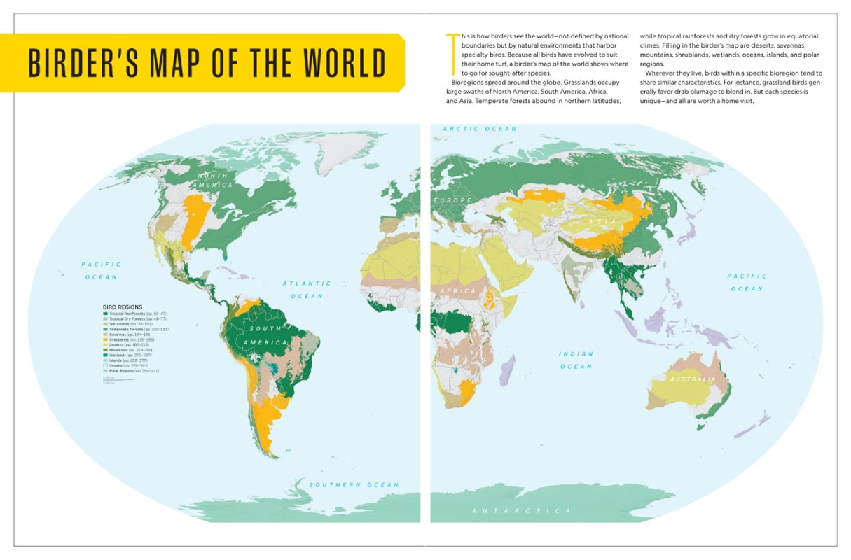 NATIONAL GEOGRAPHIC BIRDER'S ATLAS OF THE WORLD 4