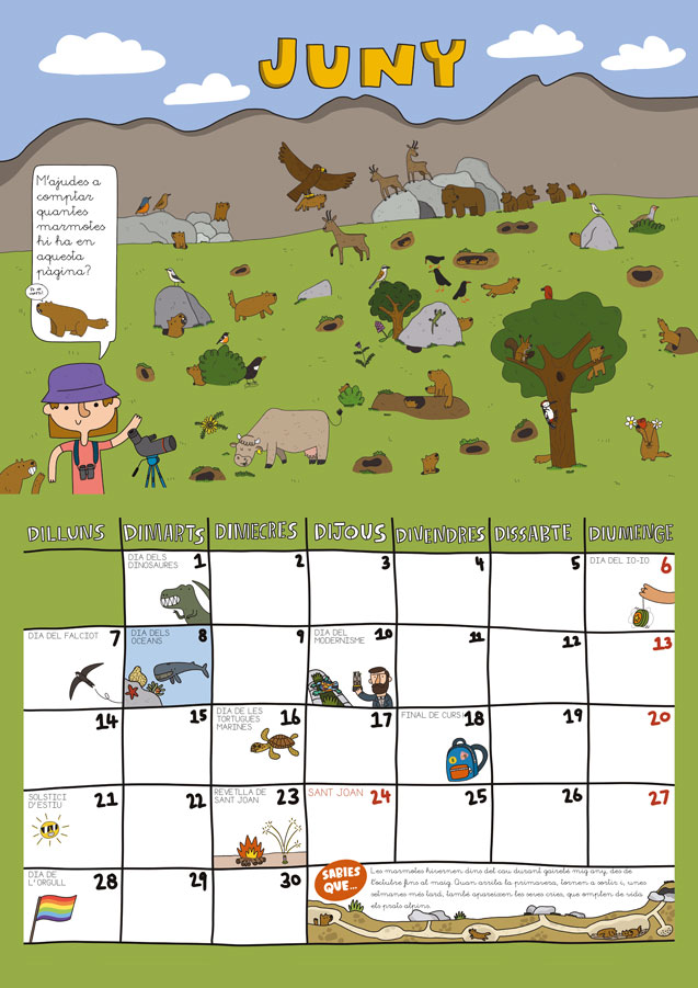 CALENDARI DE NATURA 2027. AMB ACTIVITATS! 3