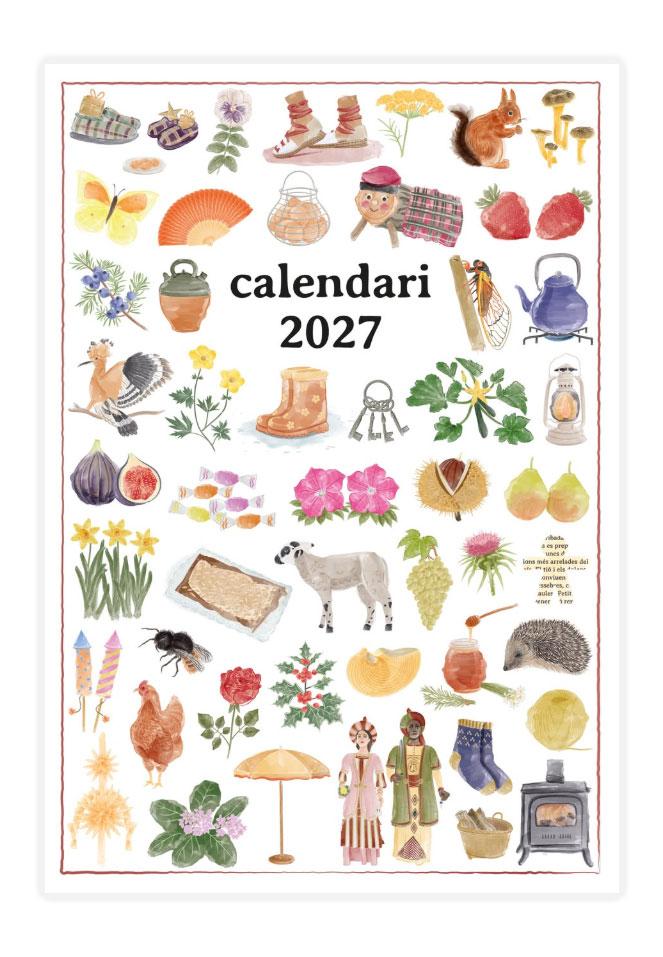 CALENDARI 2027 DE BIODIVERSITAT, QUOTIDIANITAT I CULTURA POPULAR DE CATALUNYA 1