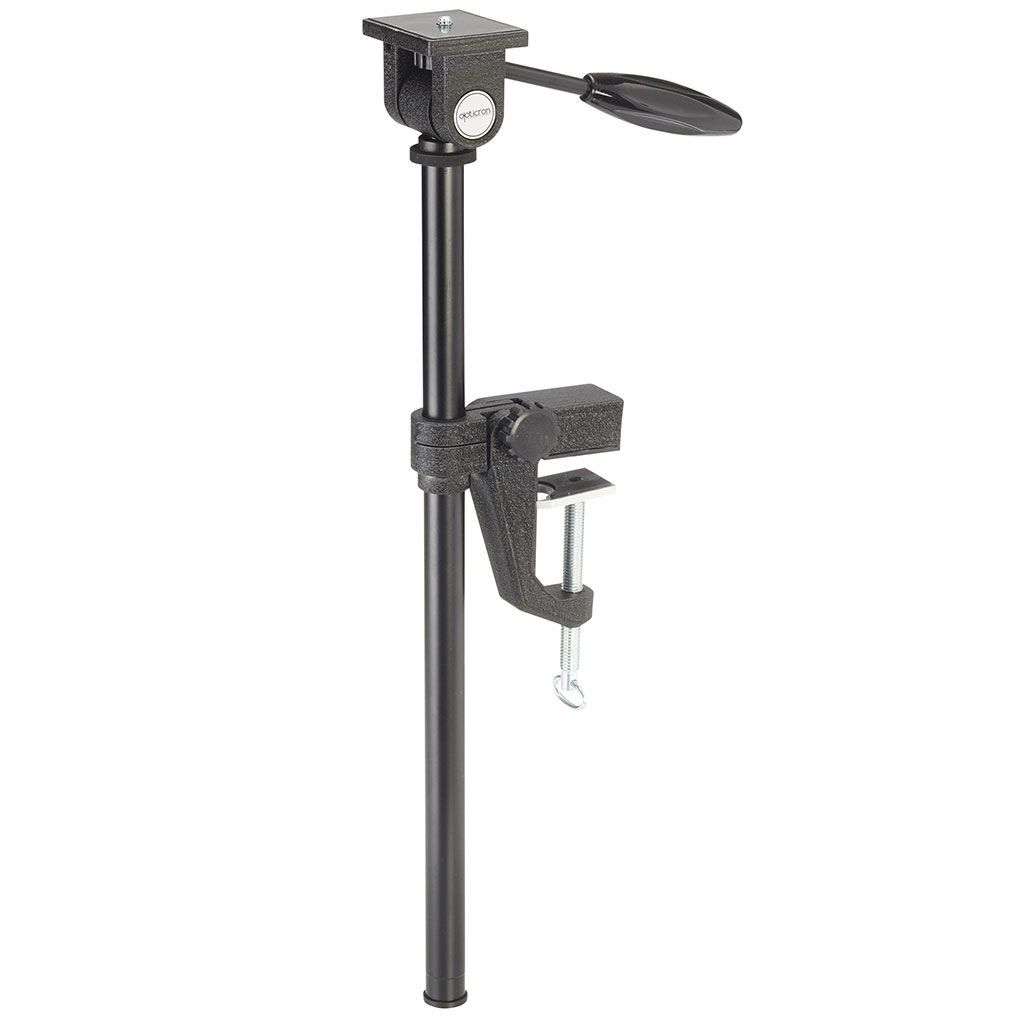 OPTICRON PINZA CON COLUMNA Y RÓTULA LIGERAS UNIVERSAL II HIDE MOUNT 1