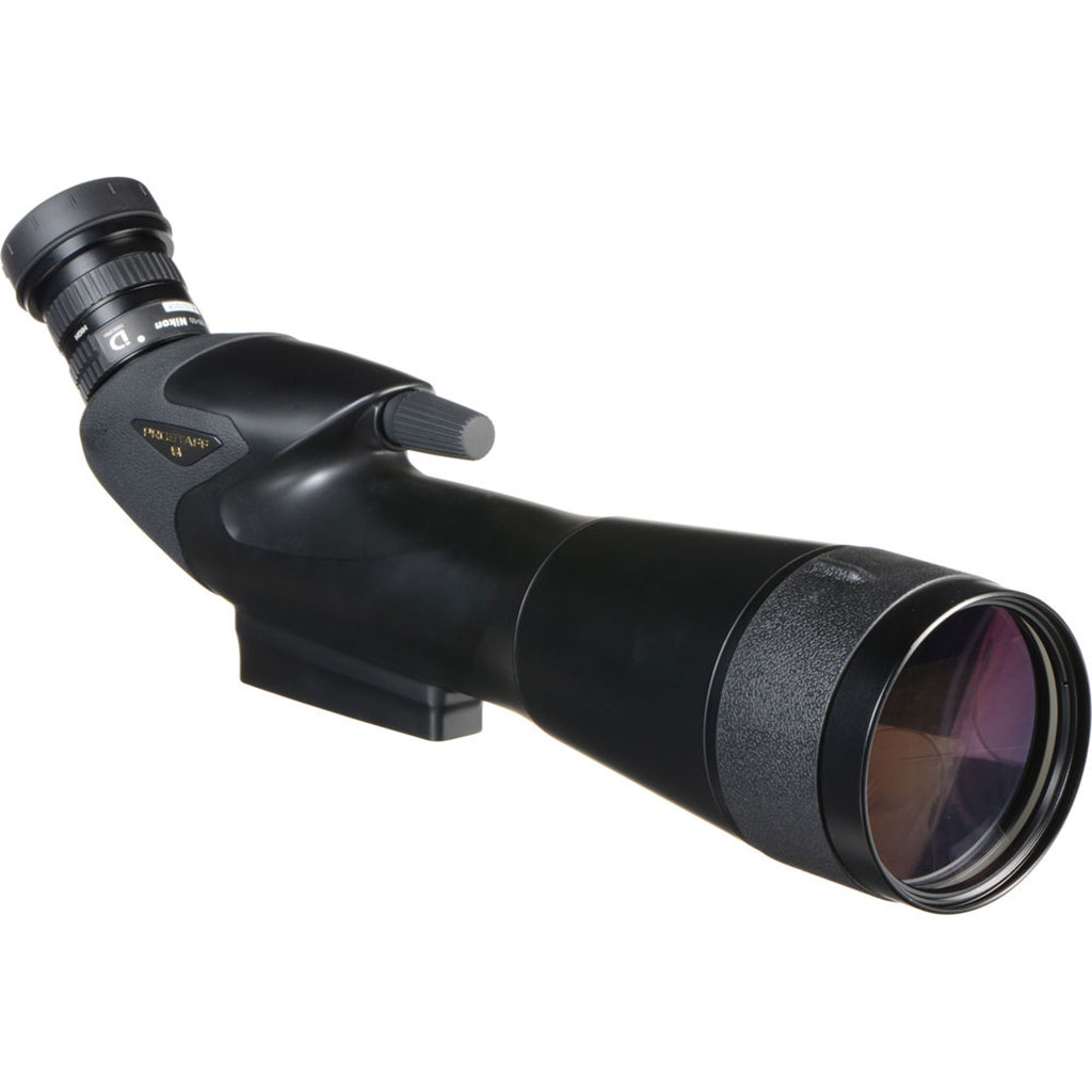NIKON KIT COMPUESTO POR TELESCOPIO PROSTAFF 5 82 MM ACODADO + OCULAR 20-60X DS + FUNDA DE CAMPO 2