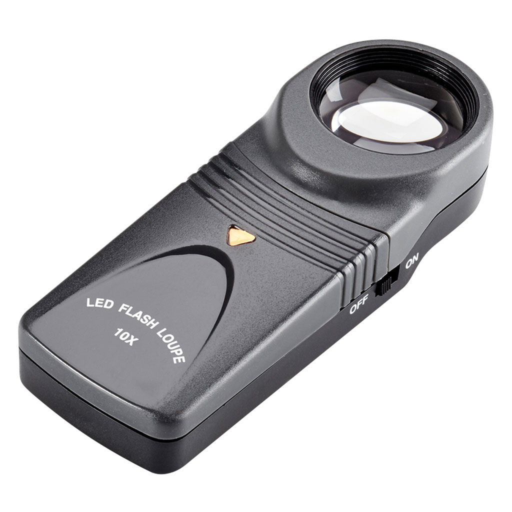 OPTICRON LUPA CON MANGO Y LUZ DE LED 10X/26 MM 1