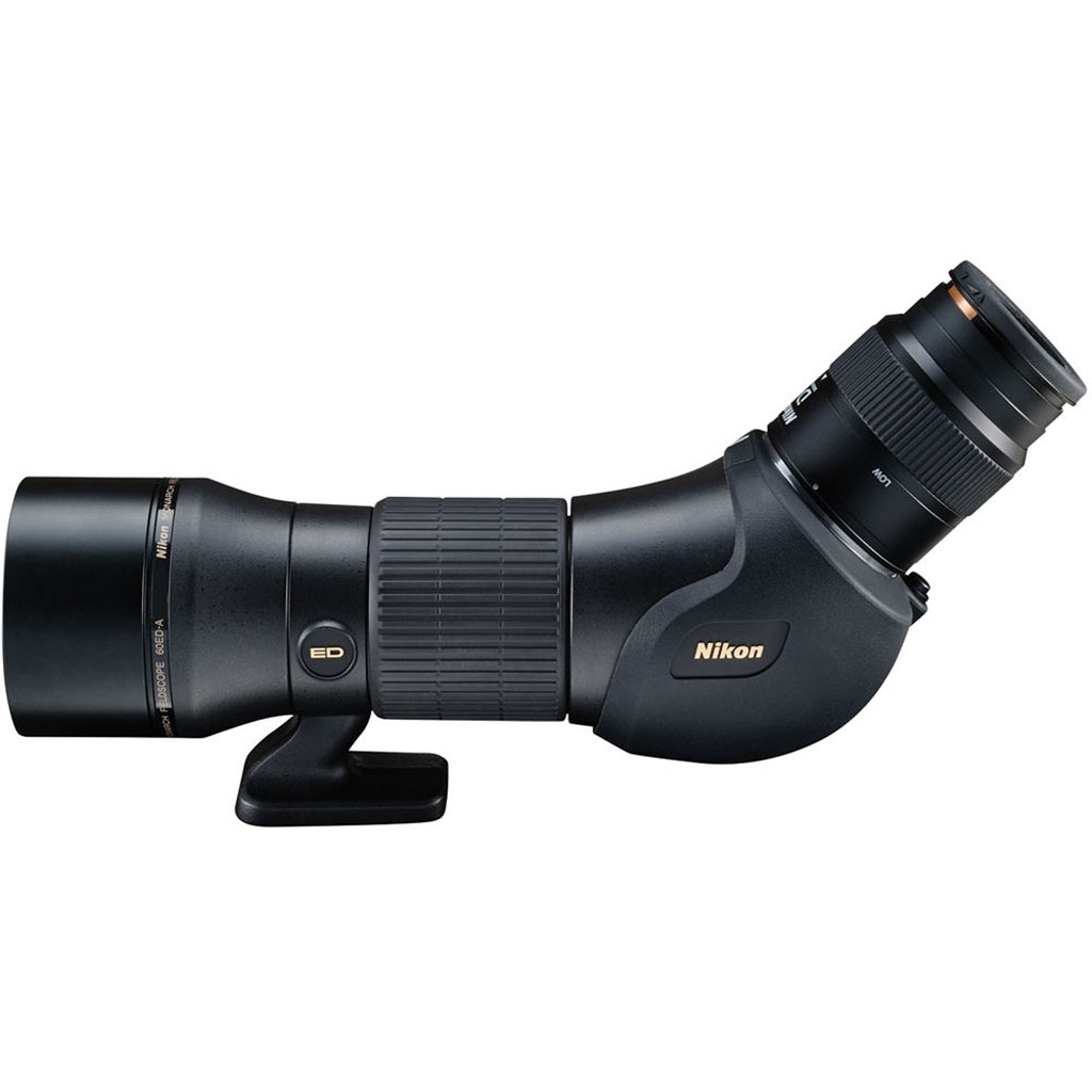 KIT NIKON COMPUESTO POR TELESCOPIO MONARCH 60ED ACODADO Y OCULAR MEP 16-48X 4