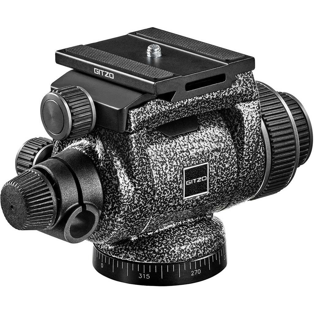 GHF2W GITZO RÓTULA DE VIDEO 2 WAY FLUIDA CON MANDOS DE BLOQUEO COAXIALES 2