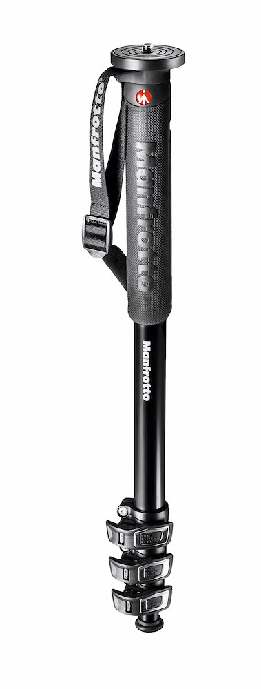 MANFROTTO MONOPIE XPRO 4 SECCIONES DE ALUMINIO Y COLOR NEGRO 1