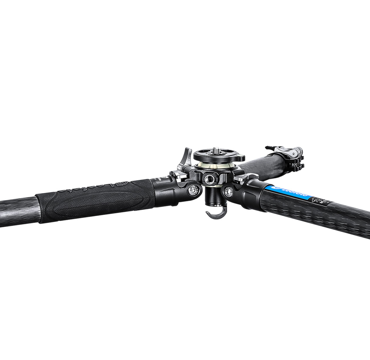 LEOFOTO KIT TRÍPODE DE FIBRA DE CARBONO MANBA LV-284C Y RÓTULA FLUIDA BV-5 5