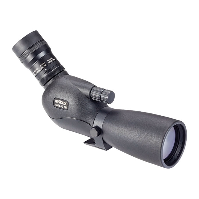 OPTICRON KIT ORYX COMPUESTO POR EL TELESCOPIO MM4 60 ED/45º  ACODADO + OCULAR HR3 ZOOM 16-48X + FUNDA IMPERMEABLE 1