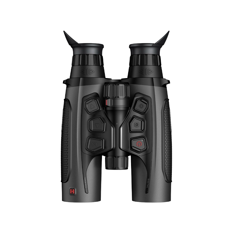 HIKMICRO HABROK 4K HE25L 2.0 VISOR TÉRMICO Y NOCTURNO BINOCULAR CON ILUMINACIÓN INFRARROJA 850 NM Y 950 NM, GPS, WI-FI, TELÉMETRO LÁSER Y REGISTRO DE  2