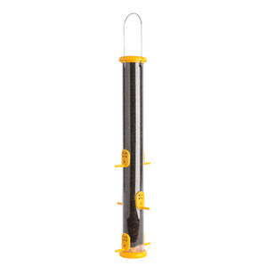 TO-N3Y 'RING PULL'  COMEDERO TUBULAR PARA AVES SILVESTRES GRANDE ESPECIAL PARA NEGRILLO FÁCIL DE LIMPIAR