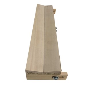 EXTENDEDOR AJUSTABLE DE MADERA 40X8 CM, RANURA 2-12 MM 4
